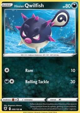 ASR 088/189 Hisuian Qwilfish
