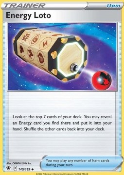 ASR 140/189 Energy Loto