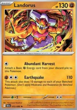 BLK 053/086 Landorus Holo
