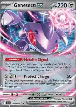 BLK 067/086 Genesect EX