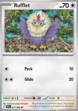 BLK 077/086 Rufflet