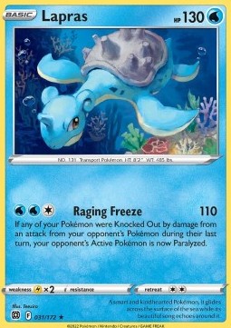 BRS 031/172 Lapras