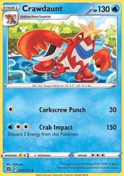 BRS 033/172 Crawdaunt