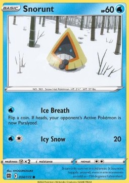 BRS 034/172 Snorunt