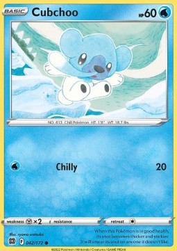 BRS 042/172 Cubchoo