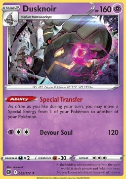 BRS 062/172 Dusknoir Holo