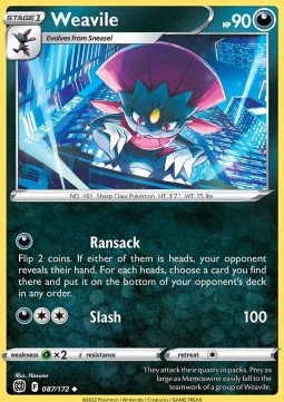 BRS 087/172 Weavile