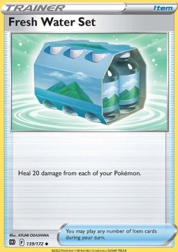 BRS 139/172 Fresh Water Set