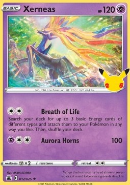 CEL 012/025 Xerneas