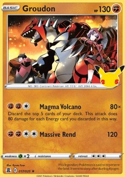 CEL 017/025 Groudon