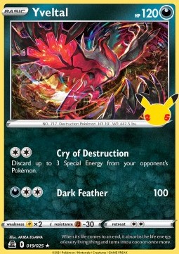CEL 019/025 Yveltal