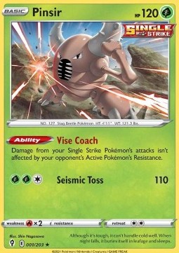 EVS 001/203 Pinsir