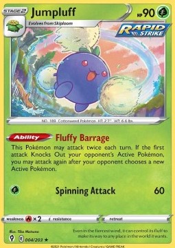 EVS 004/203 Jumpluff Reverse Holo