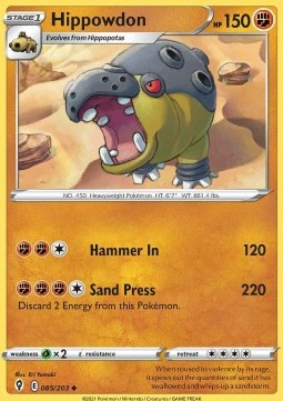 EVS 085/203 Hippowdon
