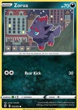 EVS 102/203 Zorua