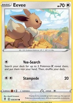 EVS 125/203 Eevee