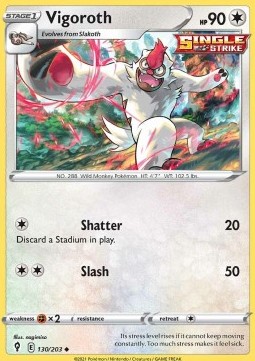 EVS 130/203 Vigoroth