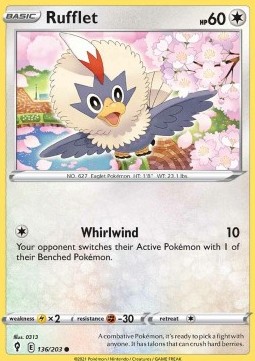 EVS 136/203 Rufflet