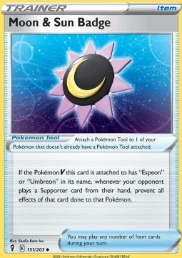 EVS 151/203 Moon & Sun Badge
