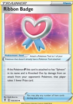 EVS 155/203 Ribbon Badge