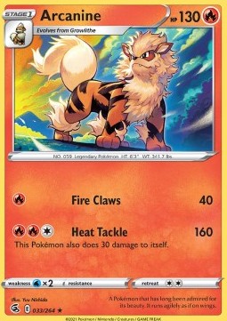 FST 033/264 Arcanine