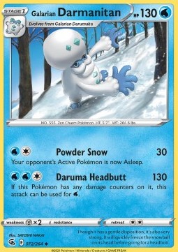 FST 072/264 Galarian Darmanitan