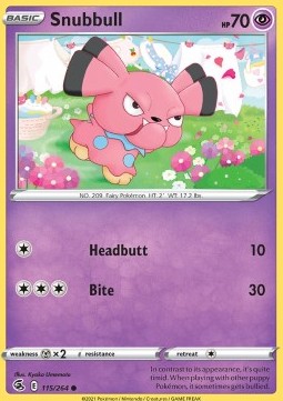 FST 115/264 Snubbull