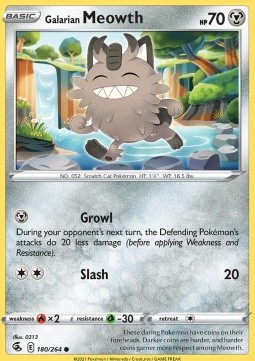 FST 180/264 Galarian Meowth