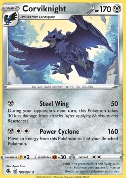 FST 190/264 Corviknight