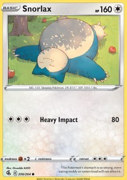 FST 206/264 Snorlax