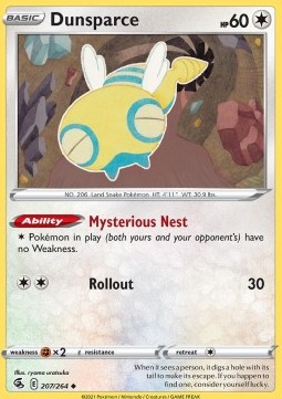 FST 207/264 Dunsparce