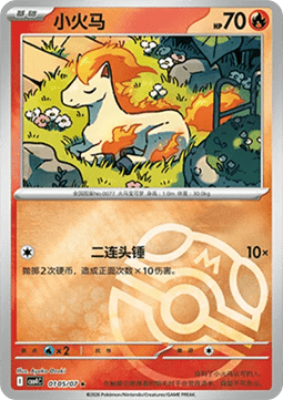 CBB4C 0105/07 Ponyta