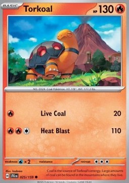 JTG 025/159 Torkoal Reverse Holo