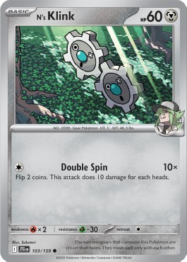 JTG 103/159 N's Klink