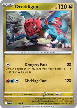 JTG 115/159 Druddigon