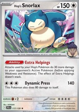 JTG 117/159 Snorlax Holo