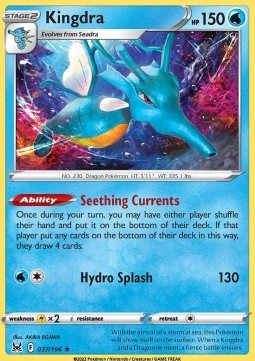 LOR 037/196 Kingdra Holo