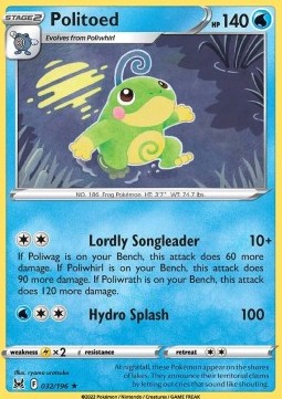 LOR 032/196 Politoed