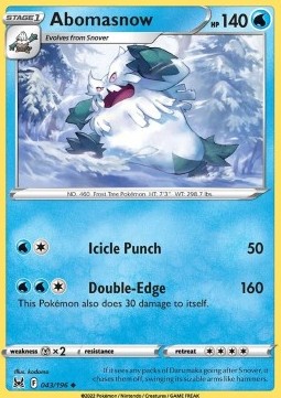LOR 043/196 Abomasnow