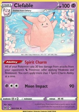 LOR 063/196 Clefable