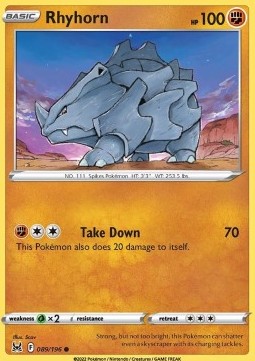 LOR 089/196 Rhyhorn