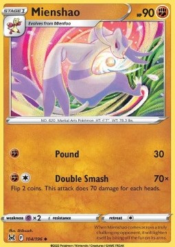 LOR 104/196 Mienshao