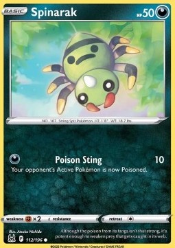 LOR 112/196 Spinarak