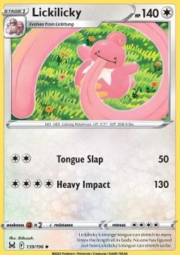 LOR 139/196 Lickilicky