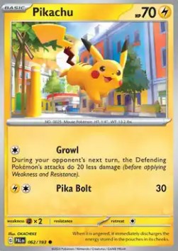 PAL 062/193 Pikachu