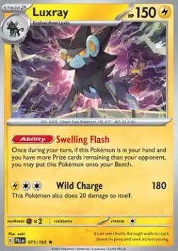 PAL 071/193 Luxray Holo
