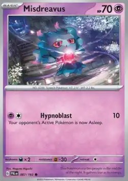 PAL 087/193 Misdreavus