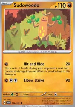 PAL 109/193 Sudowoodo