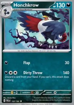 PAL 132/193 Honchkrow