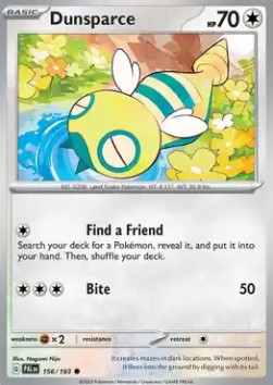 PAL 156/193 Dunsparce